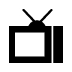 Icon for a TV