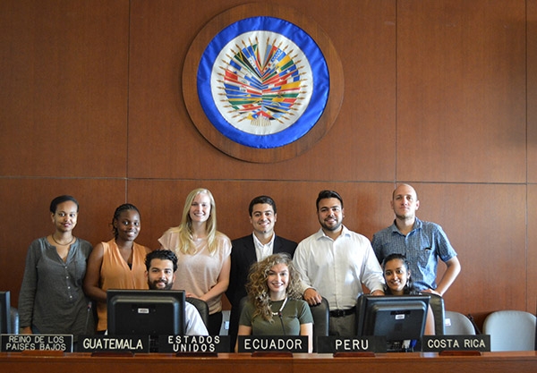DPMI visits OAS DPMI visits OAS