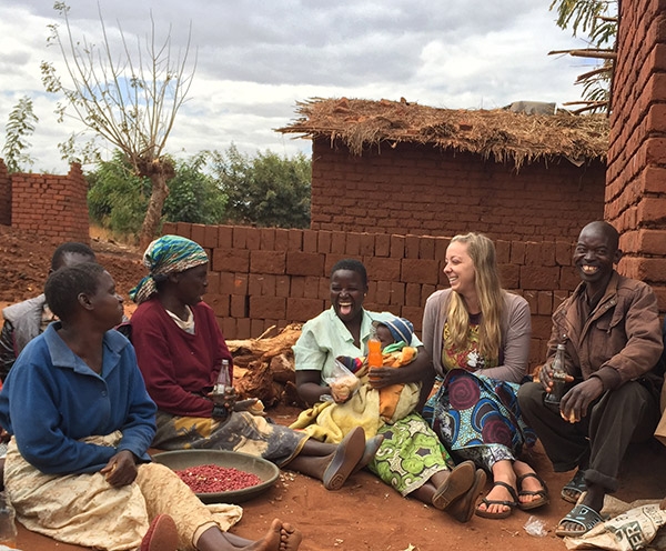 Melissa Hewitt in Malawi