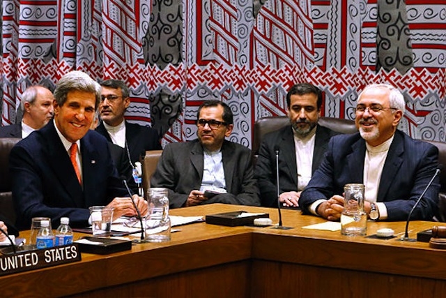 John Kerry with other State Members of the Iran Nuclear Deal