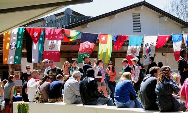 MIIS students from around the world enjoy the 2010 International Bazaar