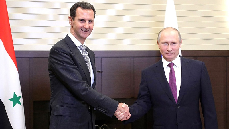 Syrian and Russian Leaders