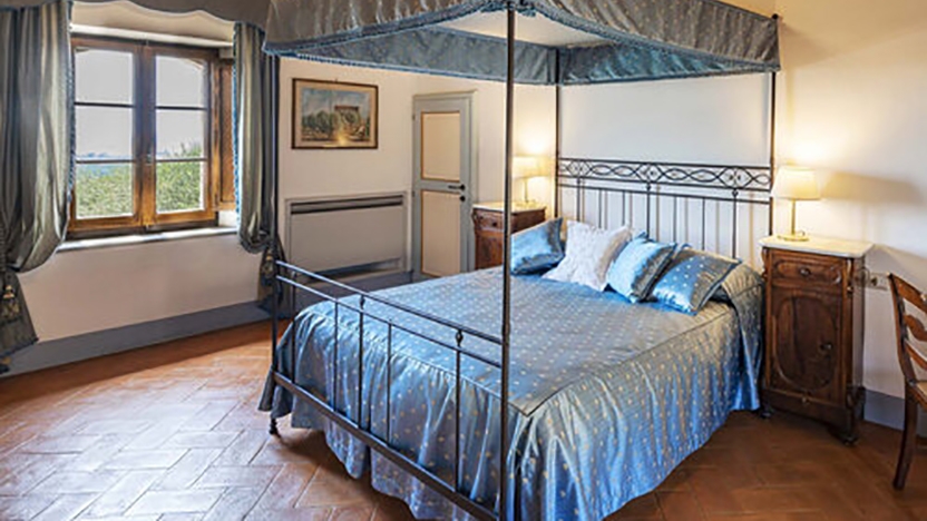 A bedroom at the Villa