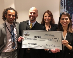 Davos team with check 2018