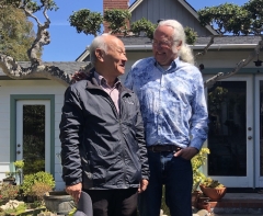 John Balcom and Wu Sheng in Monterey