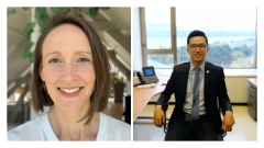 MIIS alumni Hilary Ancel-James and Lawrence ChenTwo Middlebury Institute alumni, Hilary Ancel-James MAT ’03 and Kunyuan (Lawrence) Chen MACI ’17, won first prize in the prestigious UN Translation Competition in the general category for their French and Chinese translations. 