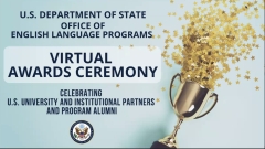 US State Dept Virtual Award Ceremony sign