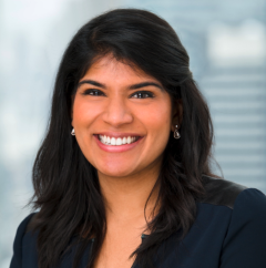 Ms. Ramya Ravishankar, with bright eyes and a big smile