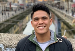 Profile image of Mark Leon Guerrero smiling on a bridge