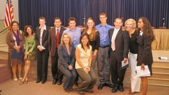 Early group of IPSS interns from 2006