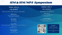 IEM and IEM MPA Symposium