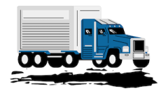 An illustration of a truck