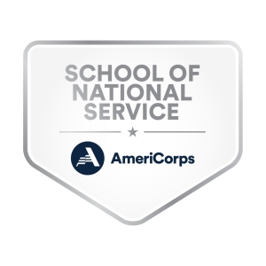 AmeriCorps' School of National Service badge