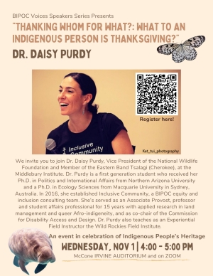 Dr. Daisy Purdy
