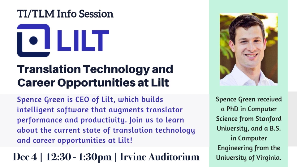 Translation Technology and Career Opportunities at Lilt