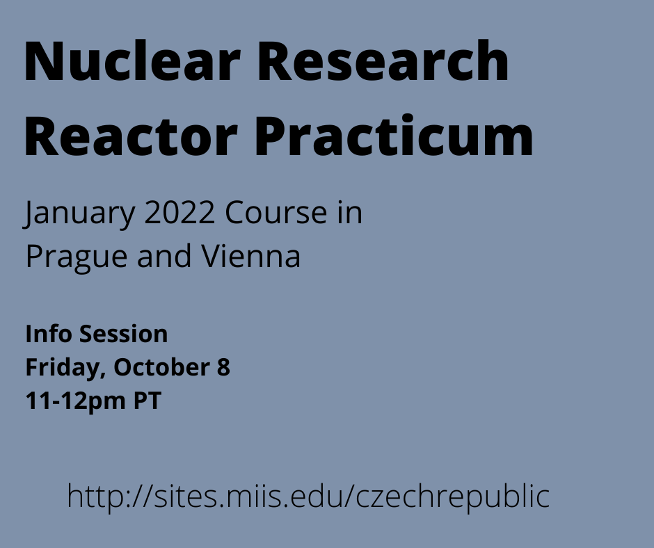 Nuclear Research Reactor Practicum in Prague and Vienna