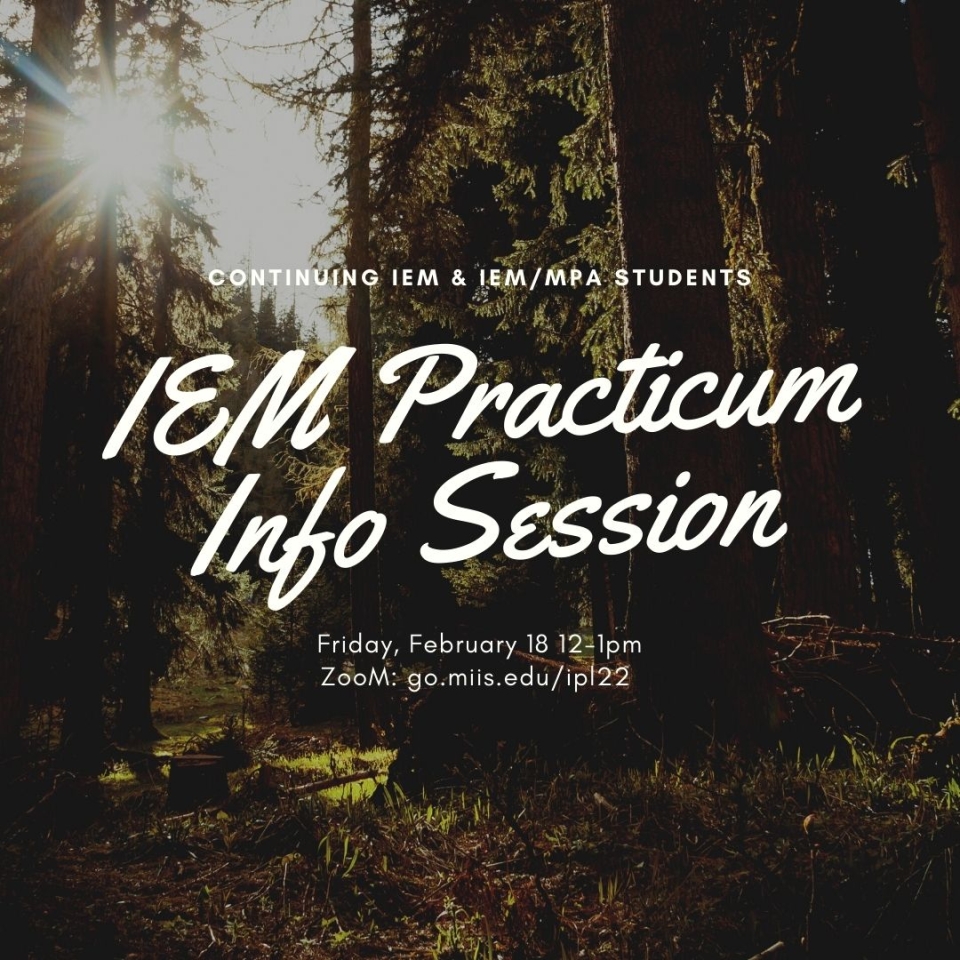 IEM Info Session