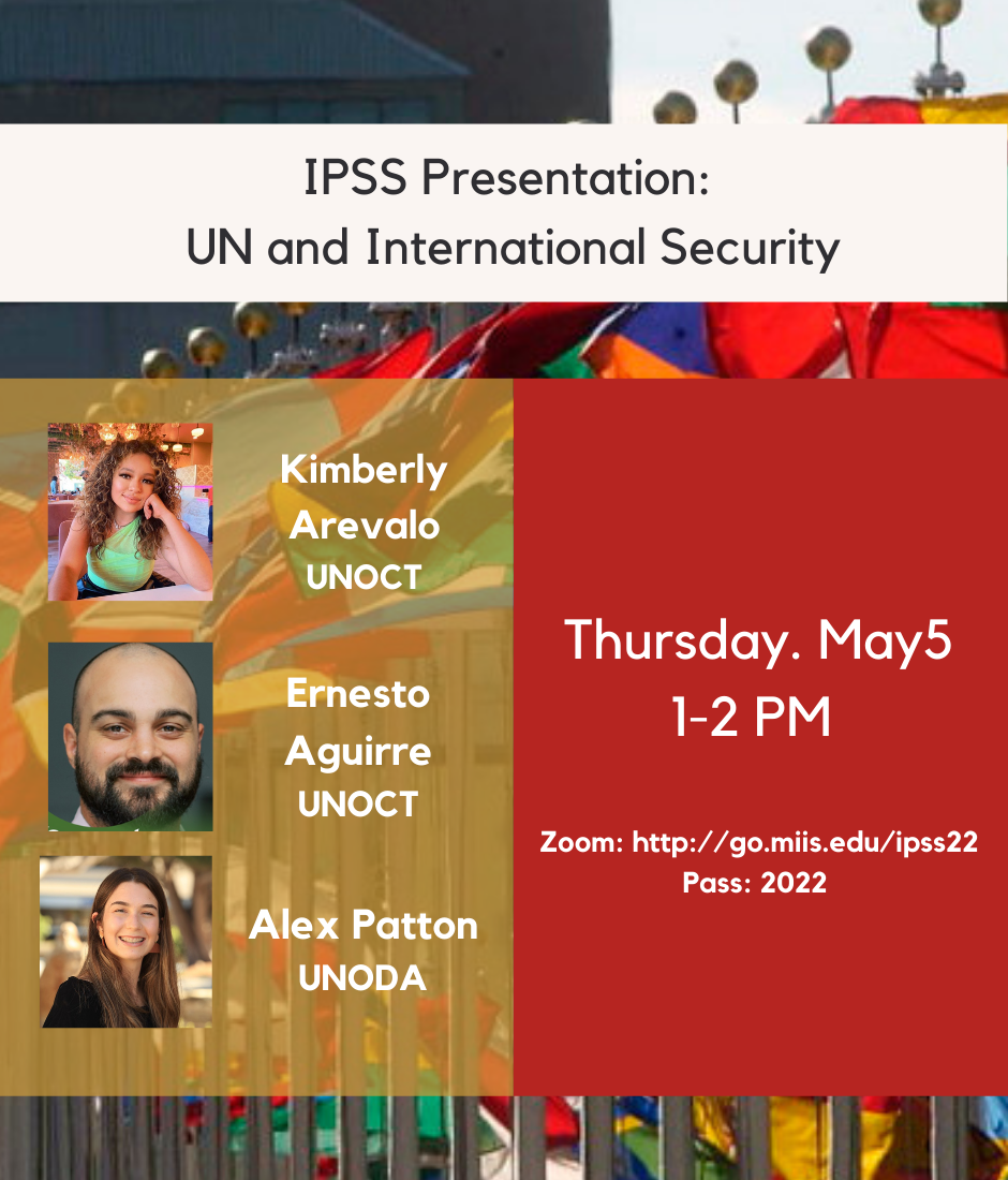 IPSS Presentation: UN and International Security