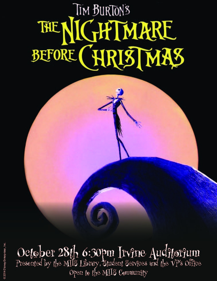 Nightmare Before Christmas poster