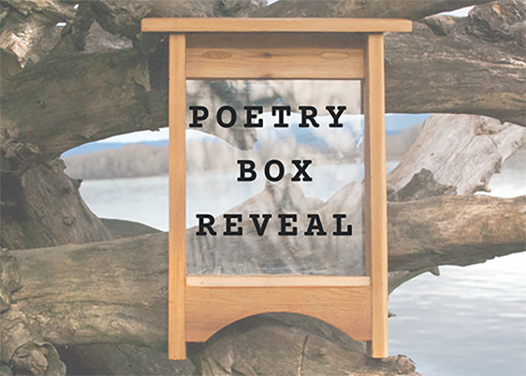 Poetry Box Reveal sign