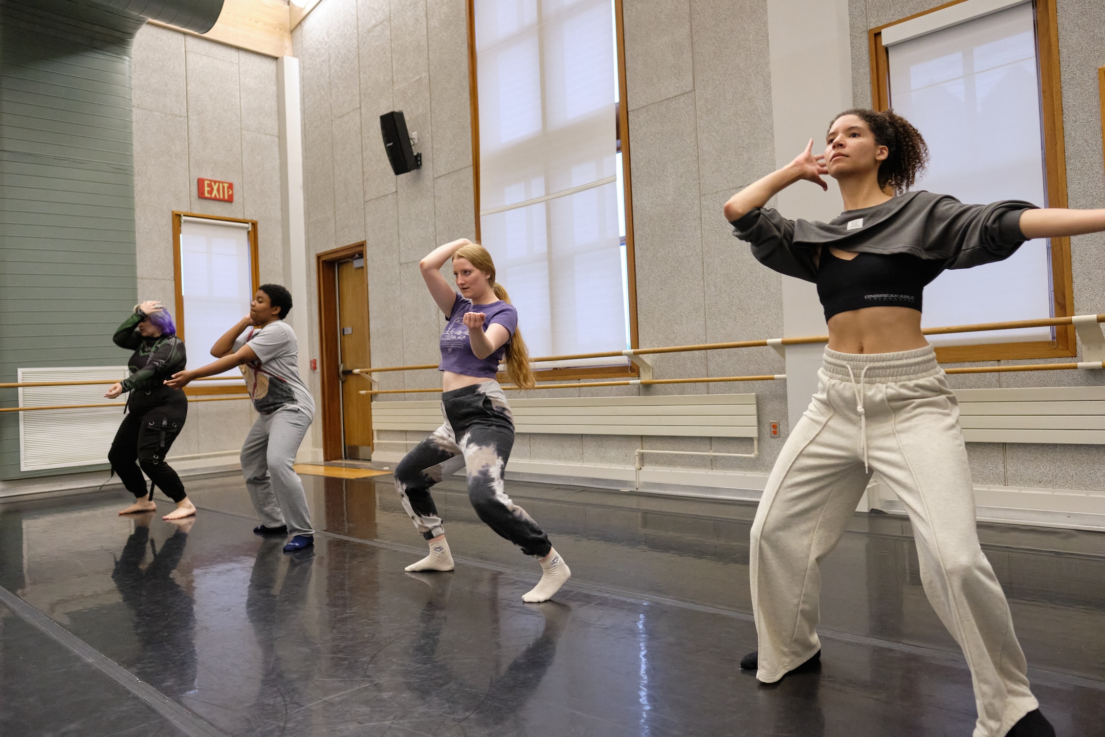 Students perform a K-Pop dance