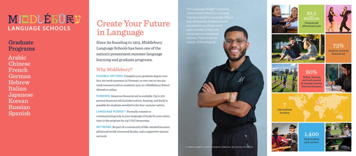 Image of the 2026 Graduate Brochure cover