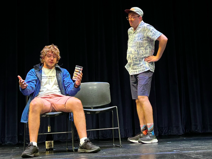 Sam Bell doing theater