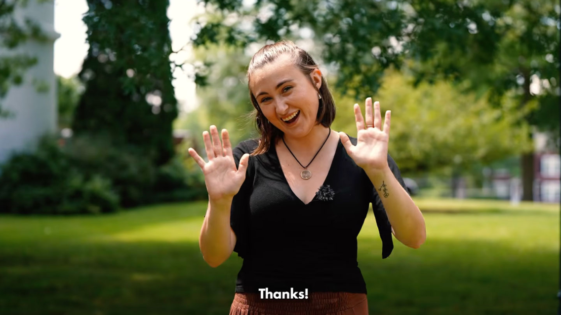 Screen capture from video