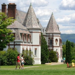 The Chateau is where the School of French is located.