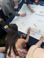 students sign the Middlebury Language Pledge. 