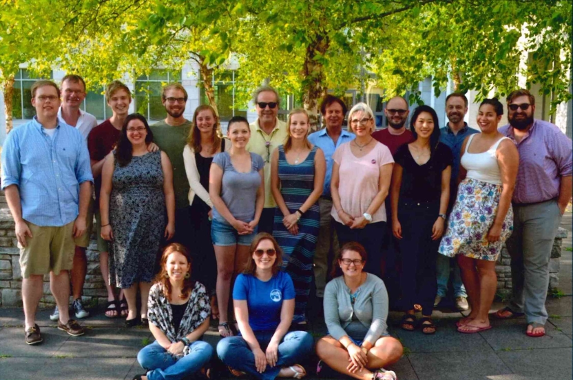 Group picture of the 2016 German graduate program.