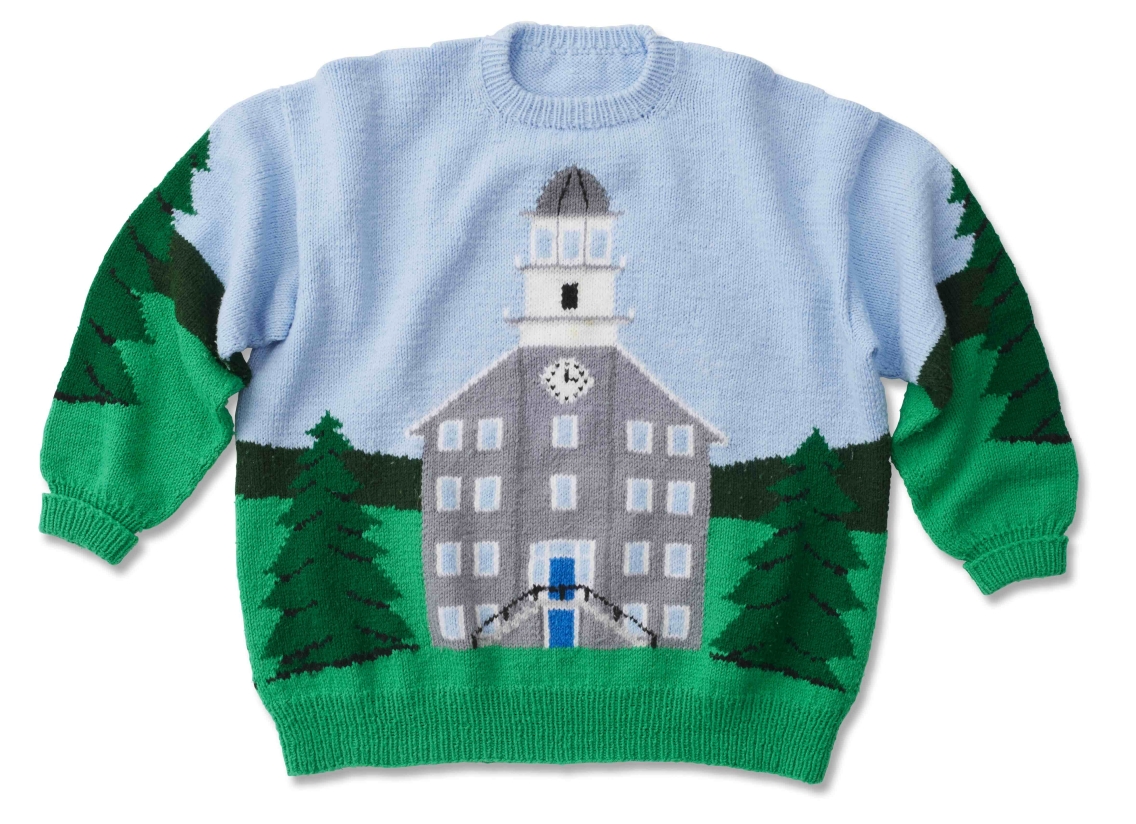 Jean Seeler-Gifford Old Chapel Knit Sweater