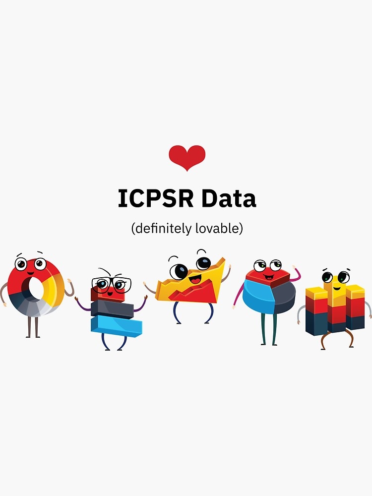 Data Jeff and other ICPSR mascots