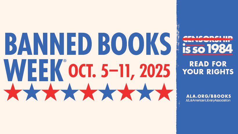 Banned books week Oct 5-Oct 11