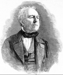 detailed hand drawn image of older man