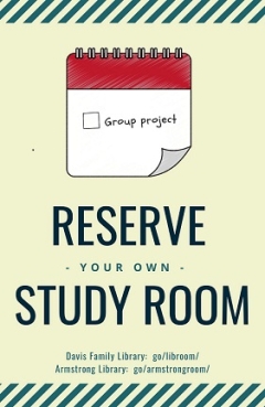Reserve Your Own Study Room