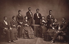 Portrait of Fisk Jubilee Singers