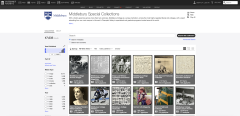 homepage of Middlebury Special Collections on the Internet Archive