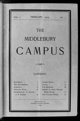 Profile of Middlebury Campus