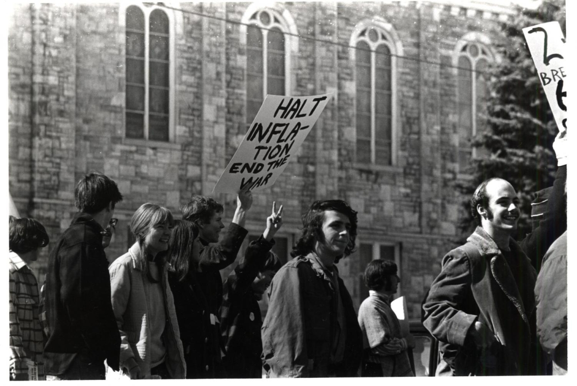 Middlebury students strike in 1970
