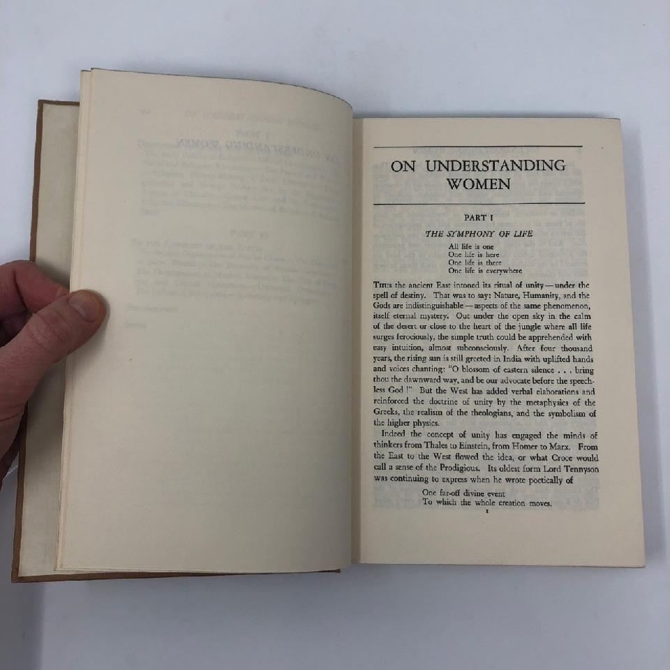 First page of On Understanding Women by Mary Ritter Beard, 1931