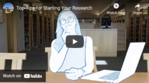 Top Tips for Starting Your Research