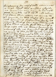Page from diary of Pliny Fisk
