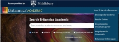 Banner showing Britannica Academic, Enciclopedia Moderna, Escolar Online, Encyclopaedia Universalis, and Britannica Japan