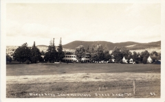 historic photograph panoramic view of bread loaf campus