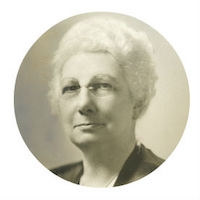 Black and white photograph of Eleanor Sybil Ross