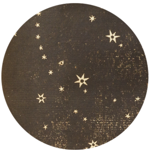 woodcut of stars from Sidereus nuncius by Galileo