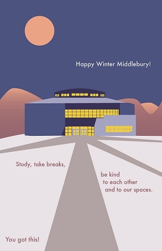 Happy Winter Digital Poster