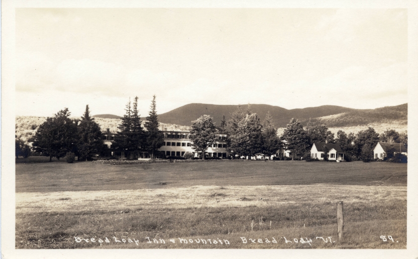 historic photograph panoramic view of bread loaf campus