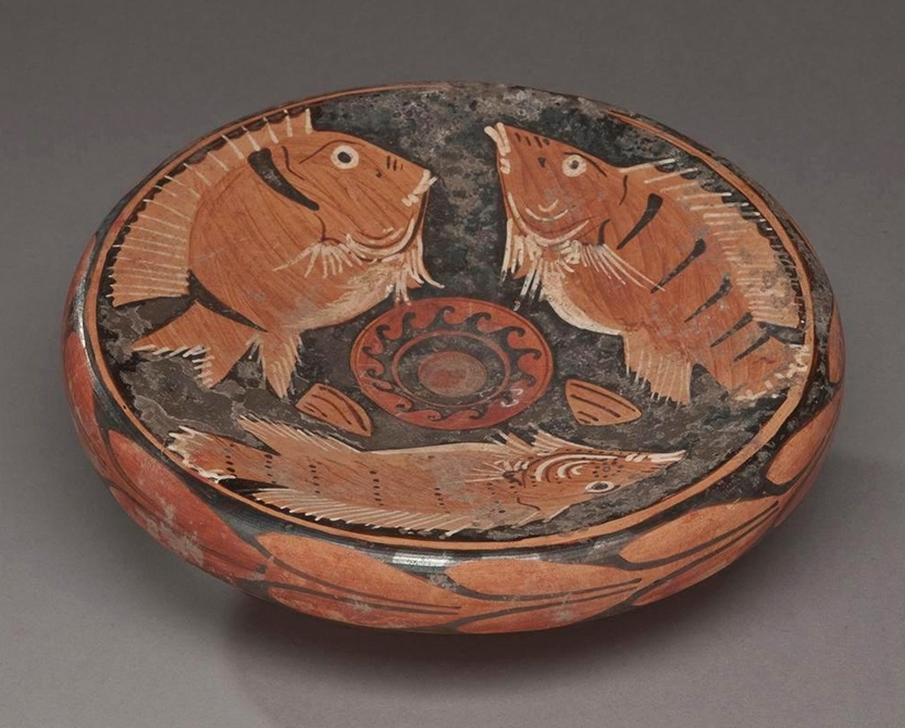 Red-Figure Fish Plate